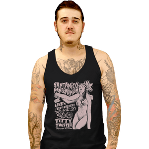 Shirts Tank Top, Unisex / Small / Black Santanico Pandemonium