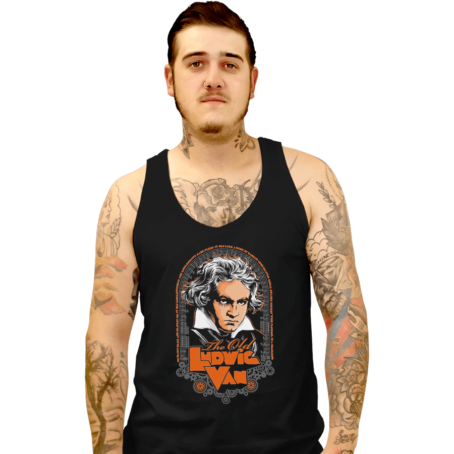 Shirts Tank Top, Unisex / Small / Black Ludwig Van
