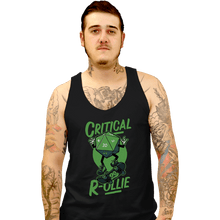 Load image into Gallery viewer, Secret_Shirts Tank Top, Unisex / Small / Black Critical Rollie
