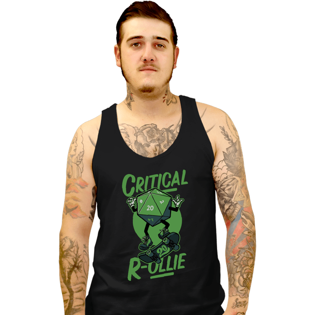 Secret_Shirts Tank Top, Unisex / Small / Black Critical Rollie