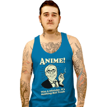 Load image into Gallery viewer, Shirts Tank Top, Unisex / Small / Sapphire Anime Trash
