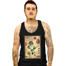 Load image into Gallery viewer, Daily_Deal_Shirts Tank Top, Unisex / Small / Black Earth Kingdom Master Woodblock
