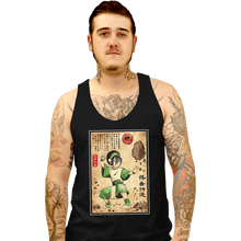 Load image into Gallery viewer, Daily_Deal_Shirts Tank Top, Unisex / Small / Black Earth Kingdom Master Woodblock
