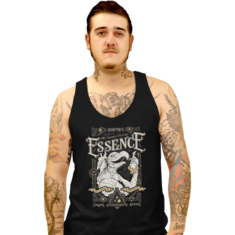 Shirts Tank Top, Unisex / Small / Black Organic Gelfling Essence