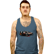 Load image into Gallery viewer, Daily_Deal_Shirts Tank Top, Unisex / Small / Indigo Blue No Future
