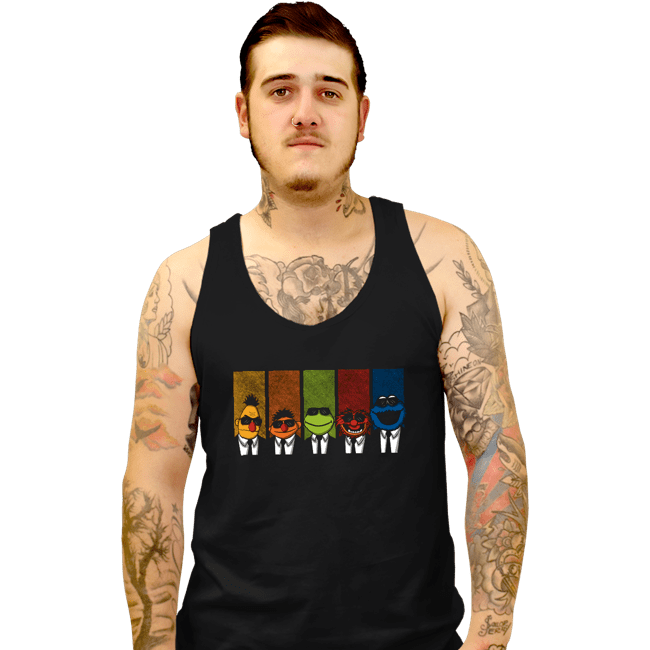 Daily_Deal_Shirts Tank Top, Unisex / Small / Black Reservoir Muppets