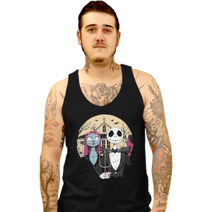 Shirts Tank Top, Unisex / Small / Black Nightmare Gothic