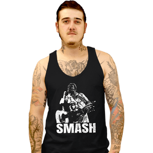 Shirts Tank Top, Unisex / Small / Black Smash!