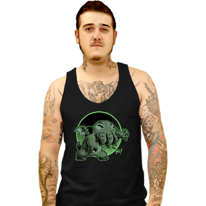 Daily_Deal_Shirts Tank Top, Unisex / Small / Black Cthulhu Says Hi