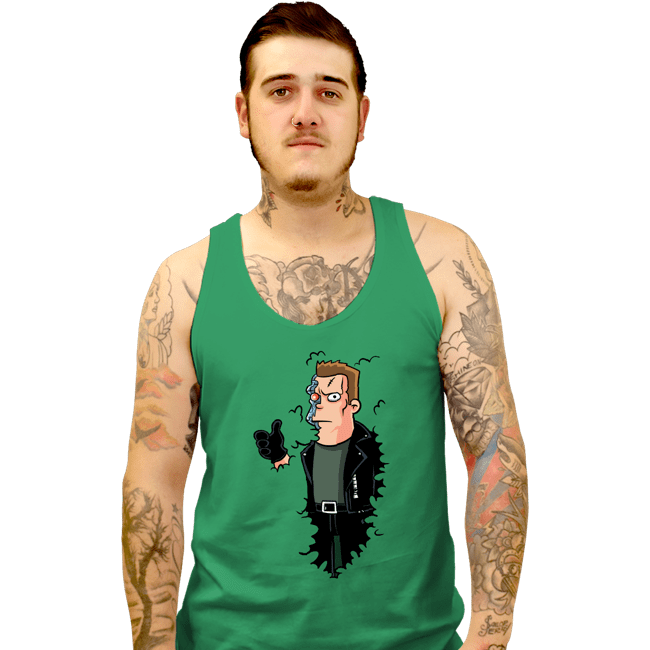 Secret_Shirts Tank Top, Unisex / Small / Sports Grey I'll Be Back!