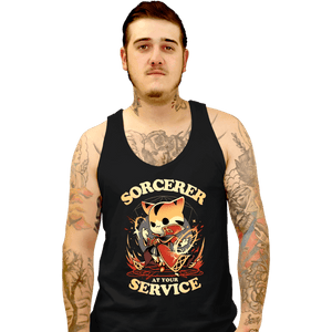 Daily_Deal_Shirts Tank Top, Unisex / Small / Black Sorcerer's Call