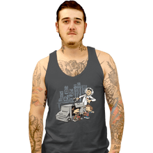 Load image into Gallery viewer, Shirts Tank Top, Unisex / Small / Charcoal Scientific Paradox Goes Boom
