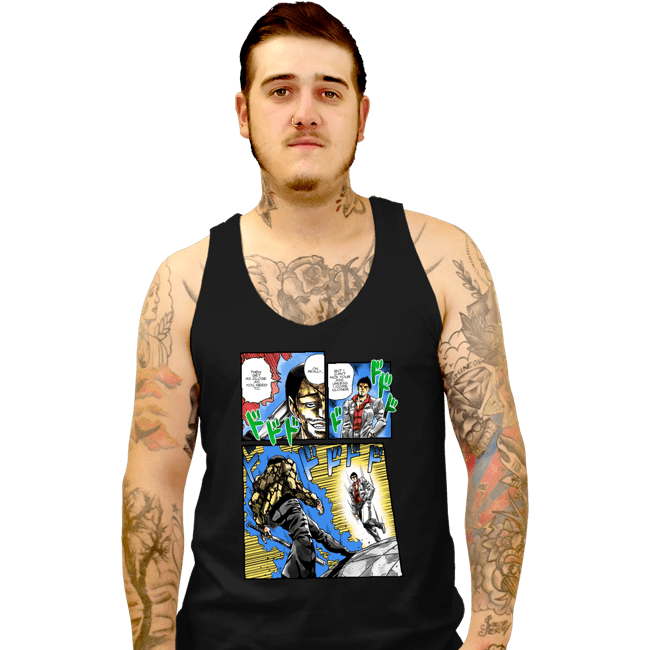 Shirts Tank Top, Unisex / Small / Black Kiryu's Bizarre Adventure