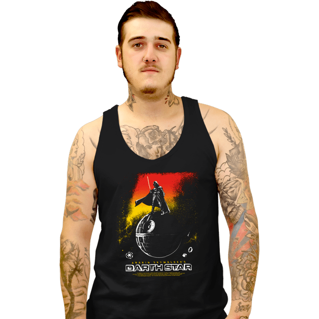 Daily_Deal_Shirts Tank Top, Unisex / Small / Black Darth Star
