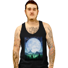 Load image into Gallery viewer, Shirts Tank Top, Unisex / Small / Black Death Mountain Landscape
