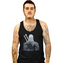 Load image into Gallery viewer, Shirts Tank Top, Unisex / Small / Black The Witcher - Hunter
