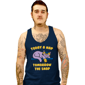 Shirts Tank Top, Unisex / Small / Navy Kitthanos!