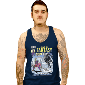 Shirts Tank Top, Unisex / Small / Navy Tales Of Fantasy 7