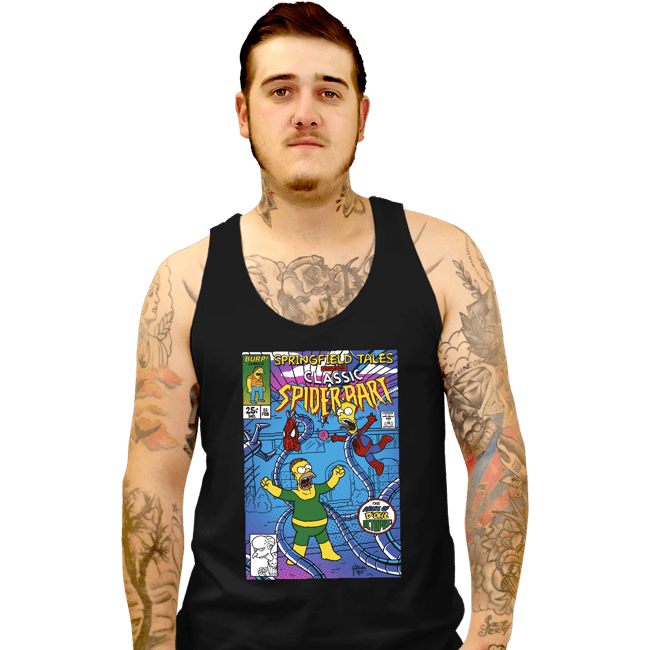 Secret_Shirts Tank Top, Unisex / Small / Black Spider Bart V Dohc Ock