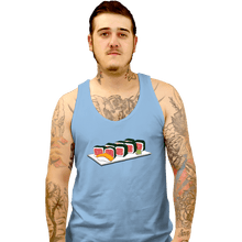 Load image into Gallery viewer, Daily_Deal_Shirts Tank Top, Unisex / Small / Powder Blue Rock Rolls
