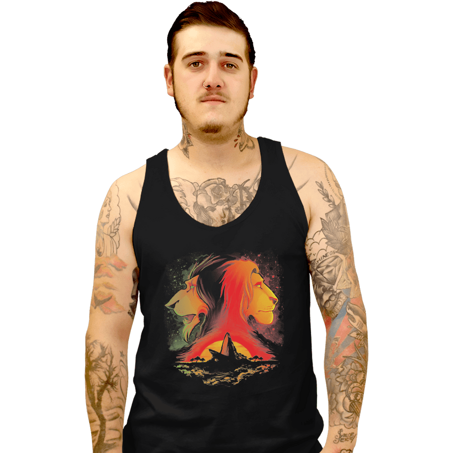 Shirts Tank Top, Unisex / Small / Black The Pride Rock