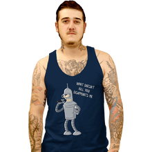 Load image into Gallery viewer, Shirts Tank Top, Unisex / Small / Navy Disappointed
