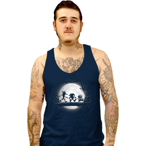 Shirts Tank Top, Unisex / Small / Navy Gaming Matata