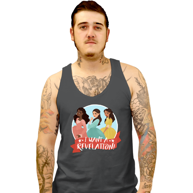 Secret_Shirts Tank Top, Unisex / Small / Charcoal A Revelation