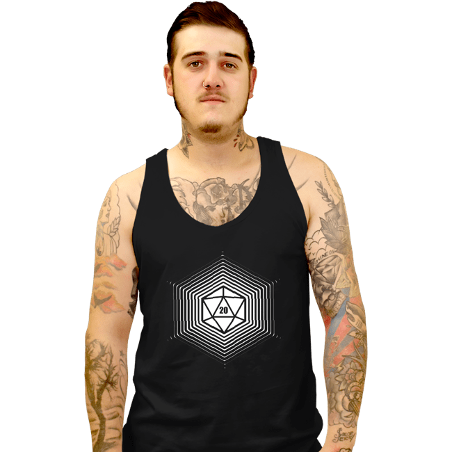 Shirts Tank Top, Unisex / Small / Black Shining Dice