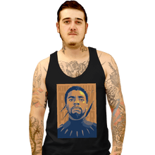Load image into Gallery viewer, Shirts Tank Top, Unisex / Small / Black King T&#39;Challa
