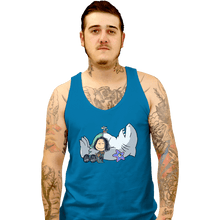 Load image into Gallery viewer, Secret_Shirts Tank Top, Unisex / Small / Sapphire Friend Not Nom Nom
