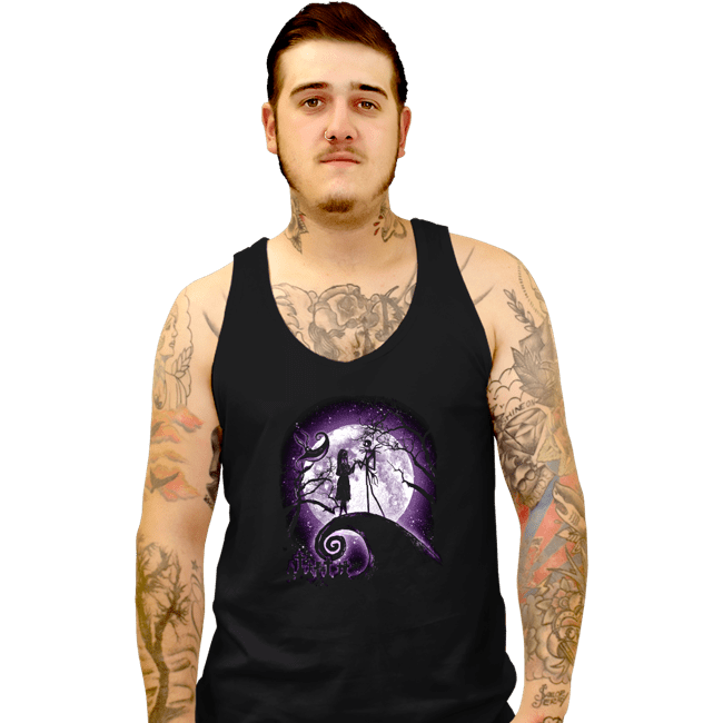 Secret_Shirts Tank Top, Unisex / Small / Black Moonlight Nightmare