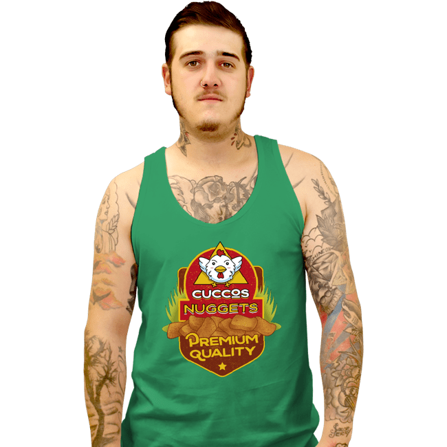 Shirts Tank Top, Unisex / Small / Sports Grey Cuccos Nuggets