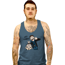 Load image into Gallery viewer, Secret_Shirts Tank Top, Unisex / Small / Indigo Blue Jake &amp; Charles

