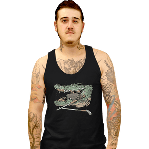 Secret_Shirts Tank Top, Unisex / Small / Black The Hand Gator