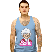 Load image into Gallery viewer, Shirts Tank Top, Unisex / Small / Powder Blue Sophia
