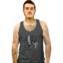 Load image into Gallery viewer, Shirts Tank Top, Unisex / Small / Charcoal The Xeno King
