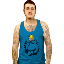 Load image into Gallery viewer, Daily_Deal_Shirts Tank Top, Unisex / Small / Sapphire Big Toasty Cinnamon Bun

