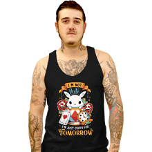 Load image into Gallery viewer, Secret_Shirts Tank Top, Unisex / Small / Black Wonderous Rabbit
