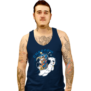 Daily_Deal_Shirts Tank Top, Unisex / Small / Navy Didymus Charge!