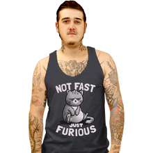 Load image into Gallery viewer, Shirts Tank Top, Unisex / Small / Dark Heather Not Fast Just Furious
