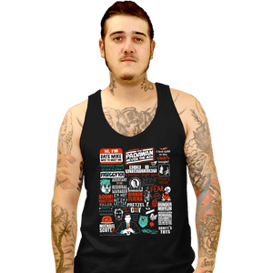 Shirts Tank Top, Unisex / Small / Black All Things Office