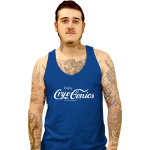 Shirts Tank Top, Unisex / Small / Royal Blue Cryogenics