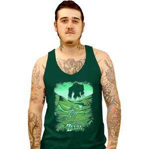 Shirts Tank Top, Unisex / Small / Black Shadow Of Zelda