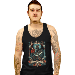 Daily_Deal_Shirts Tank Top, Unisex / Small / Black The Lovable Visitor