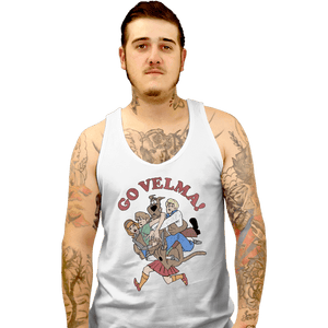Secret_Shirts Tank Top, Unisex / Small / White Go Velma!