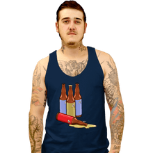 Load image into Gallery viewer, Secret_Shirts Tank Top, Unisex / Small / Navy Red Label Down
