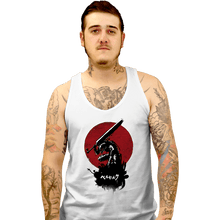 Load image into Gallery viewer, Shirts Tank Top, Unisex / Small / White Red Sun Swordsman
