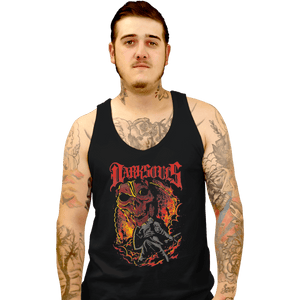 Shirts Tank Top, Unisex / Small / Black Metal Dark Souls