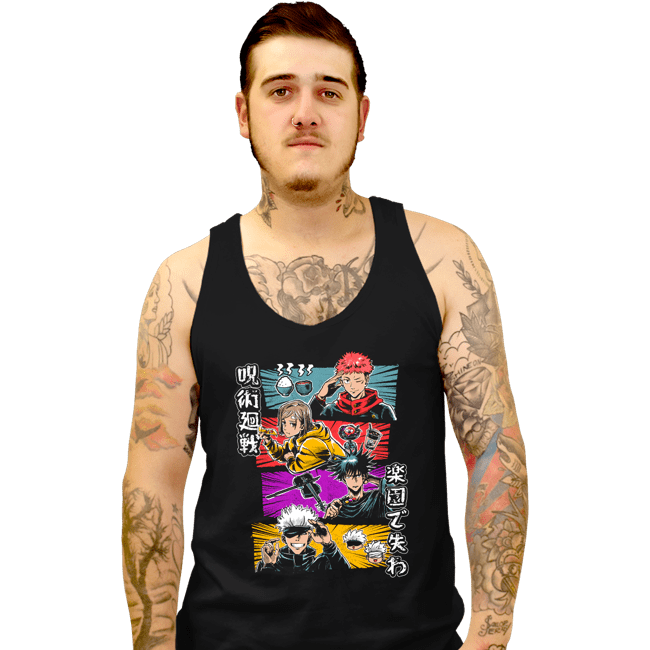 Secret_Shirts Tank Top, Unisex / Small / Black Lunch Time